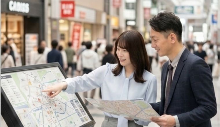 集客力抜群の立地・テナント探し